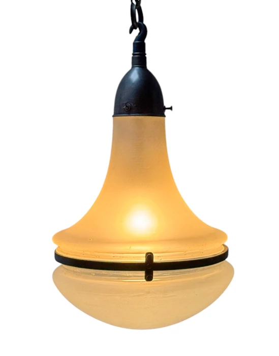 Art Nouveau Luzette Pendant Lamp by Peter Behrens for Siemens, 1900s